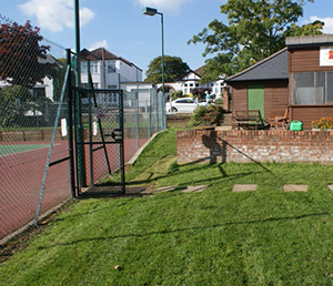 Shooters Hill - ramped access to tennis courts